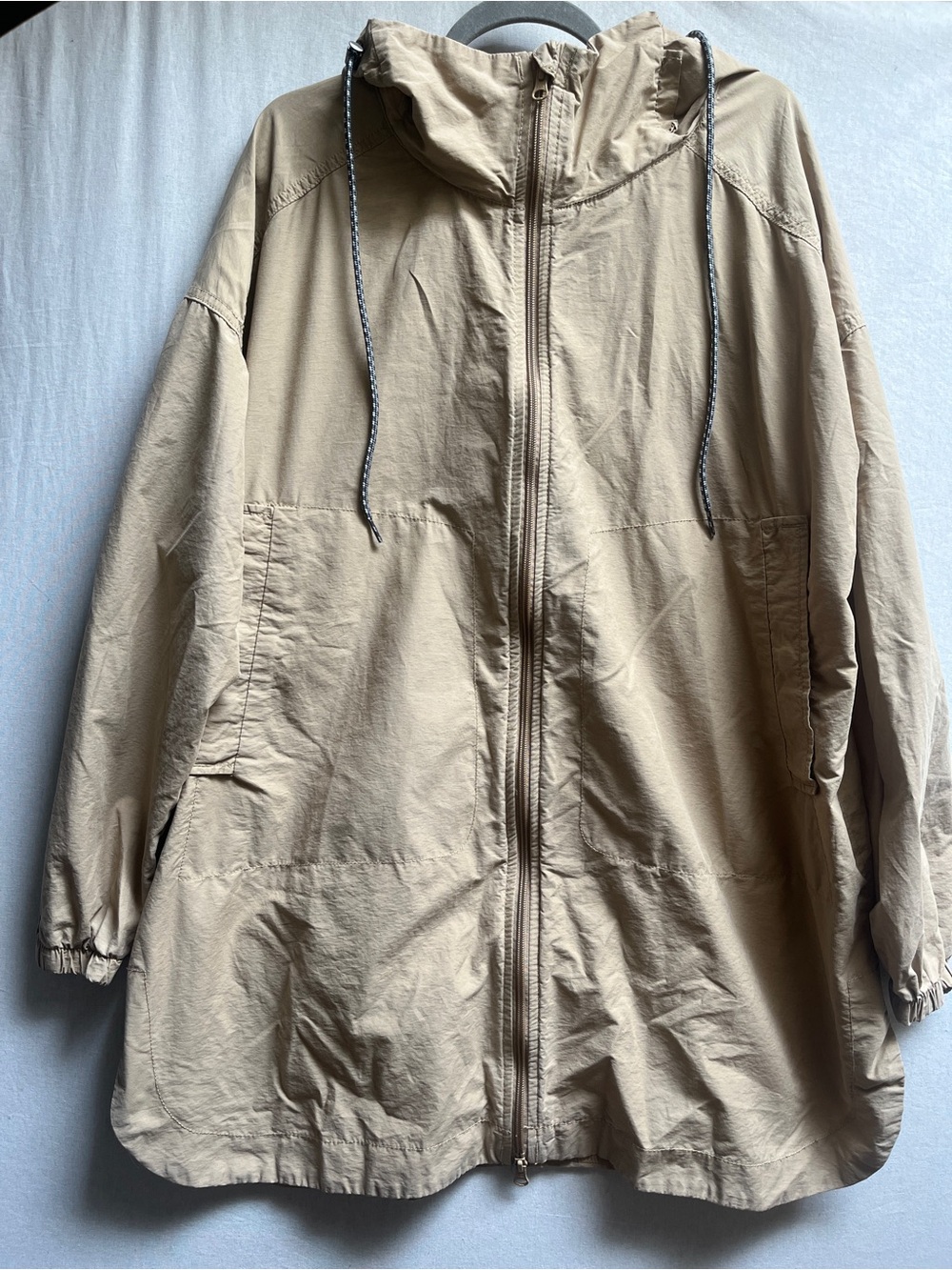 Columbia Little Fields Long Utility Jacket Khaki Beige XL